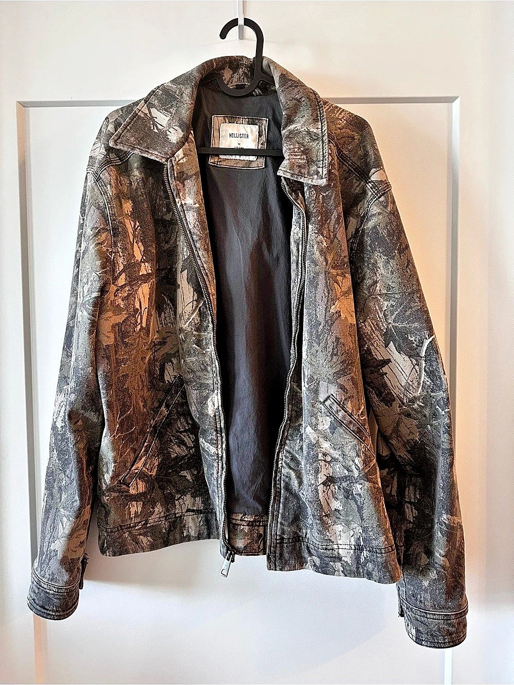 Hollister Men’s Camo Workwear Jacket Camouflage Utility- Size M - Picture 3 of 5